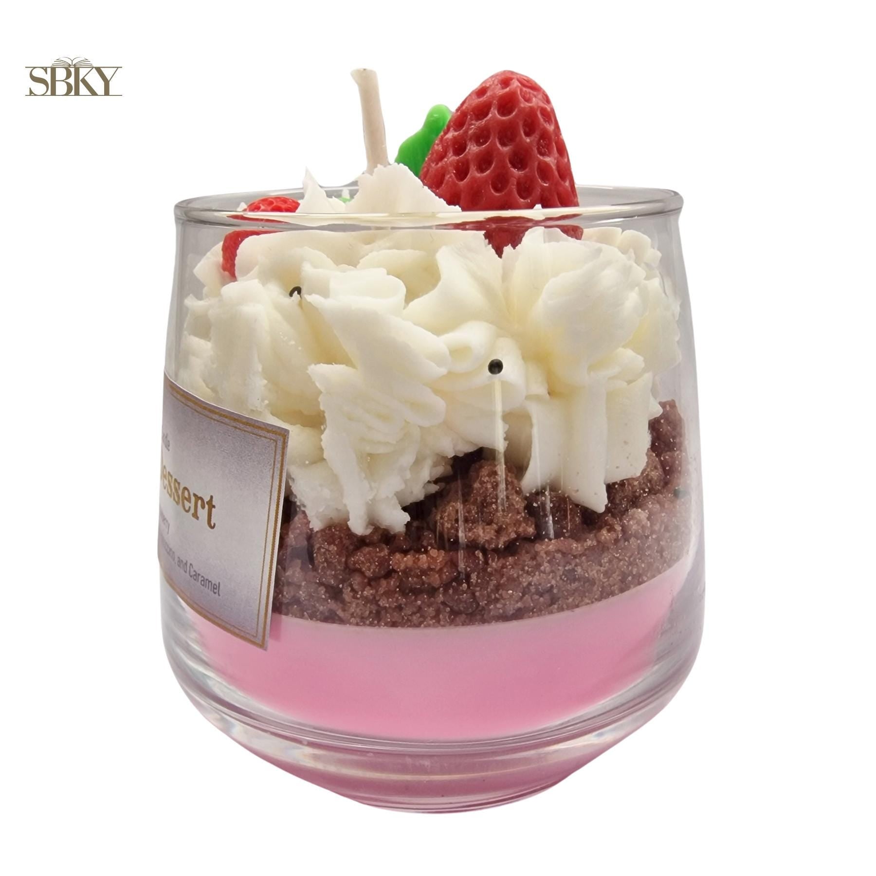 "Biscuit Dessert" Handmade Candle