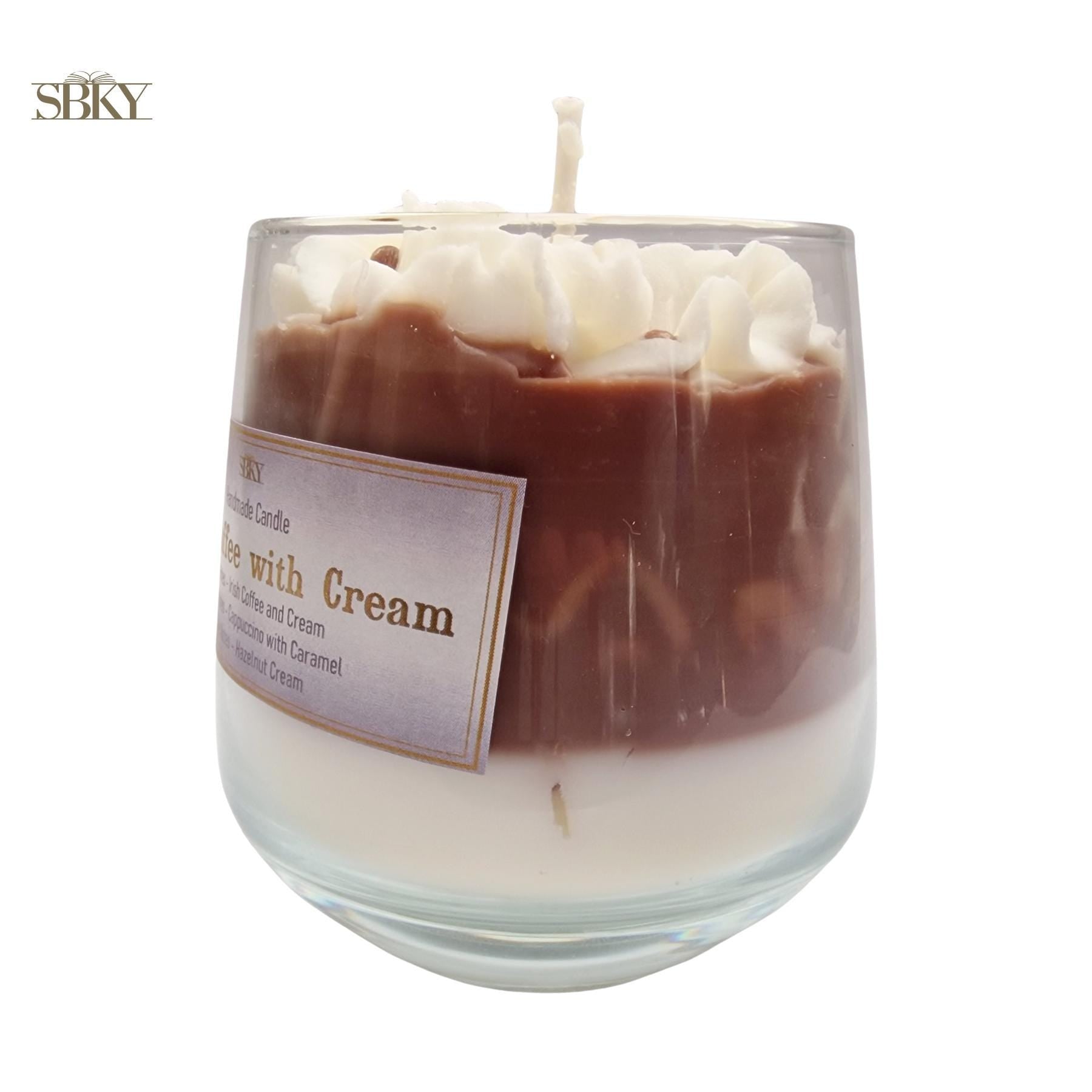 "Irish Coffee Candle" Handmade Candle