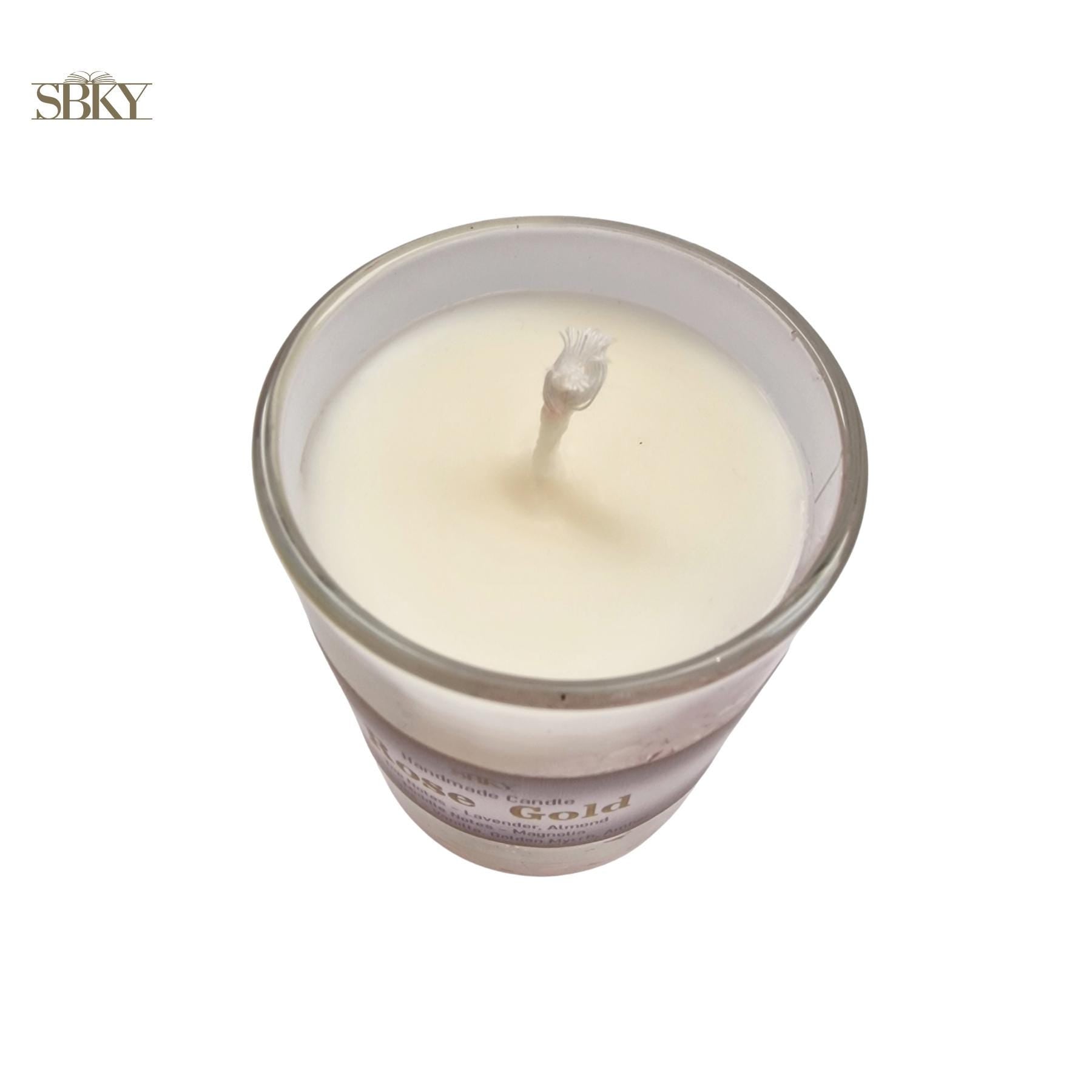 "Rose Gold" Handmade Candle