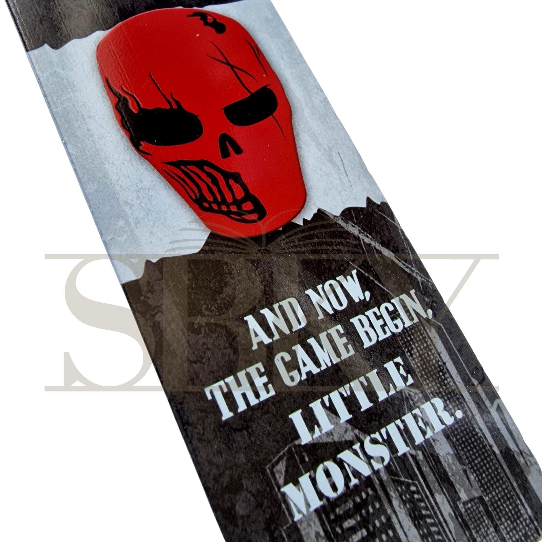 "Red Mask" Acrylic Bookmark