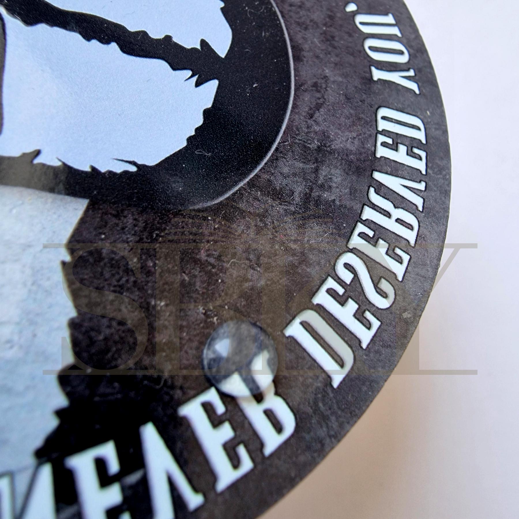 "Black Mask" Coaster