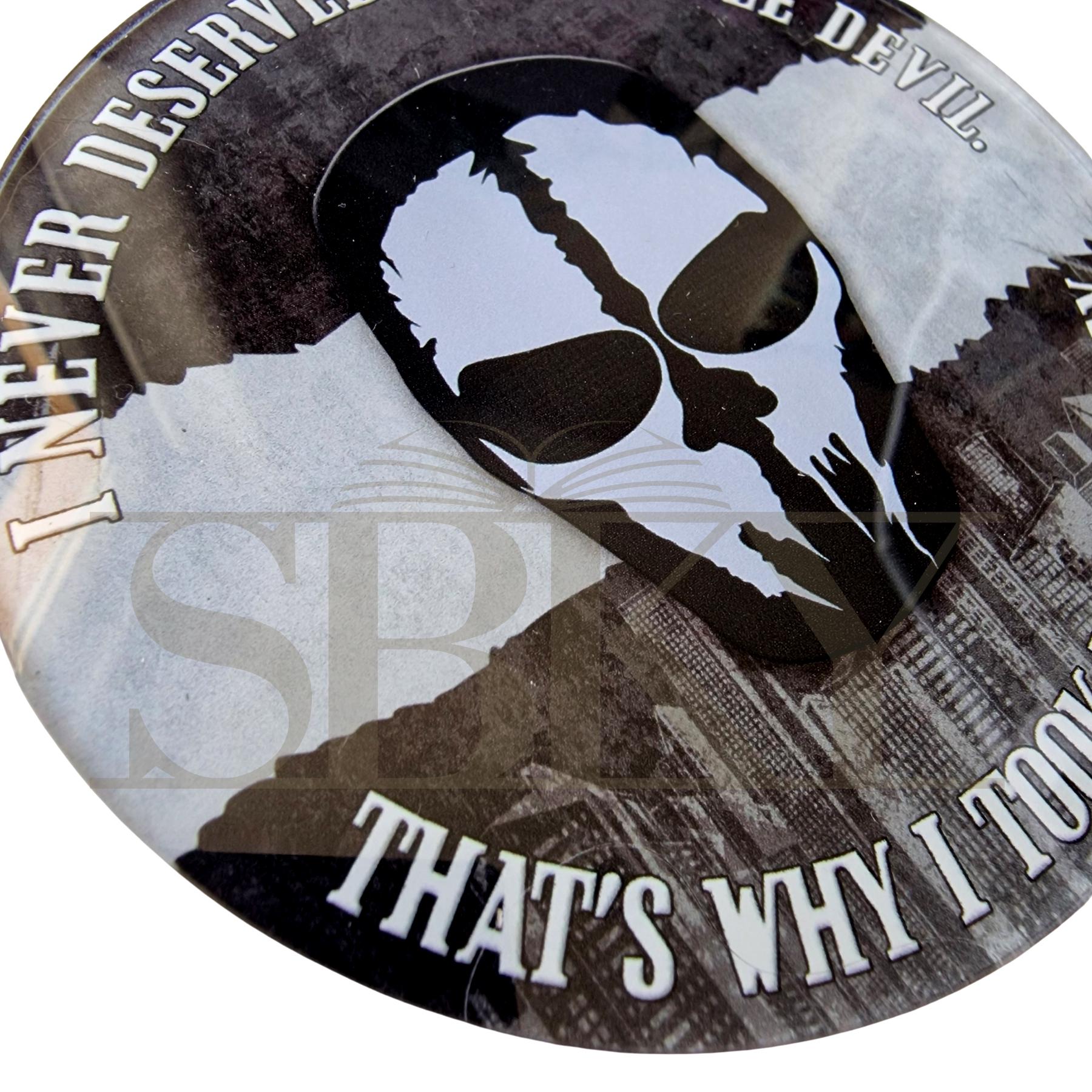 "Black Mask" Coaster