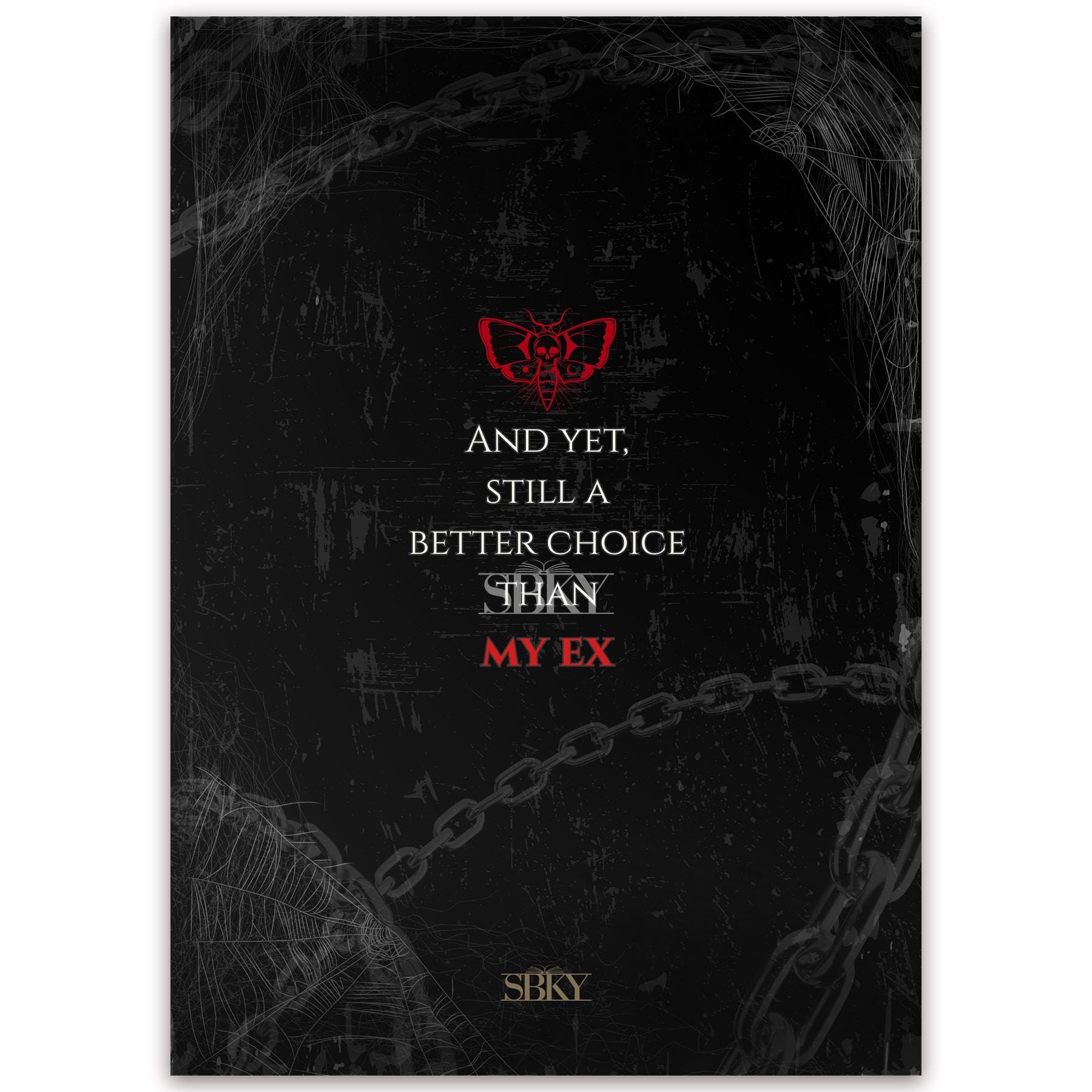 "My book boyfriend is..." Card