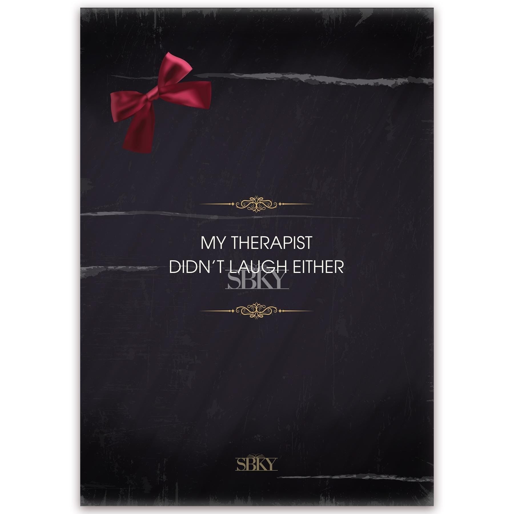 “It's not toxic if it's fictional" Card