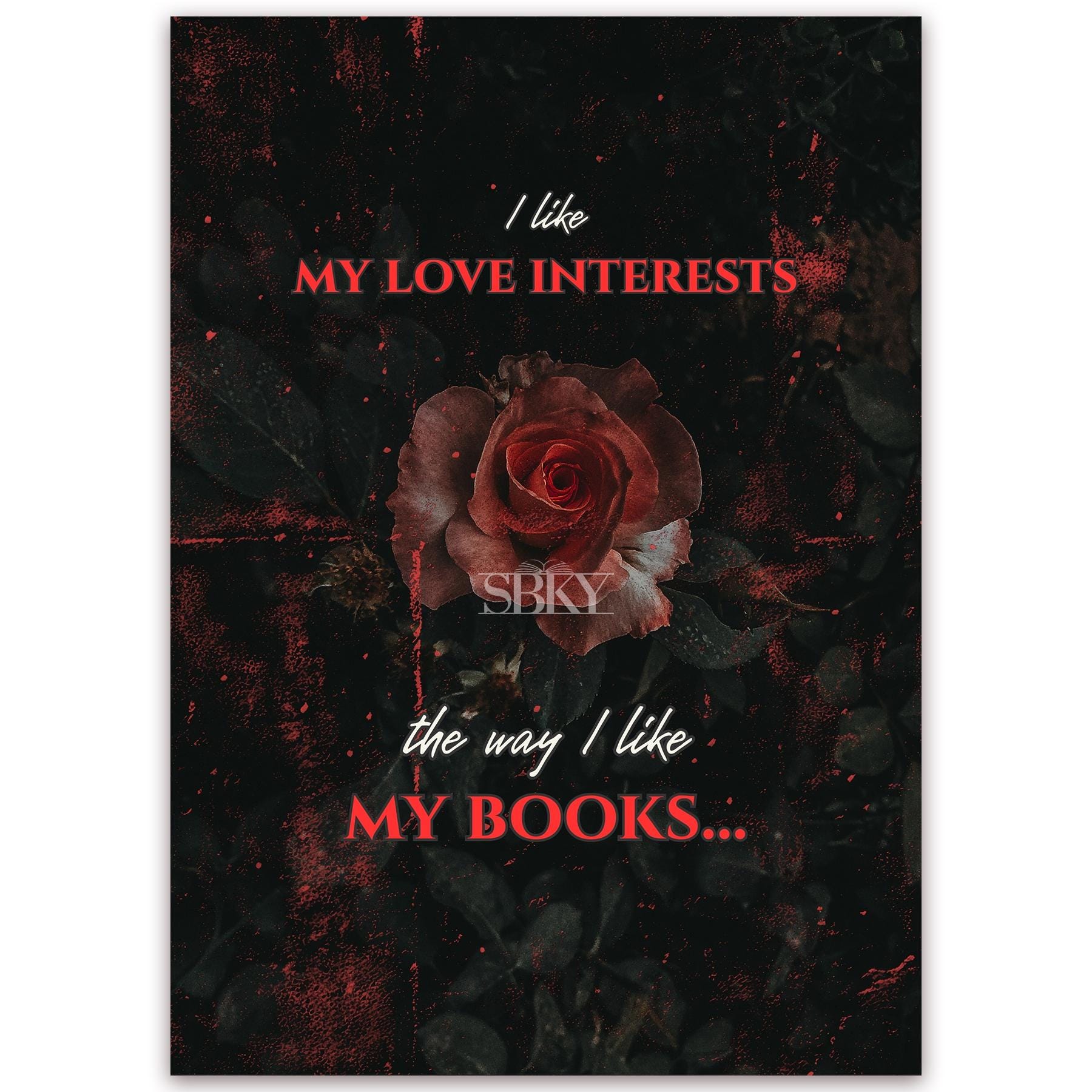 “Dark. Twisted..." Card