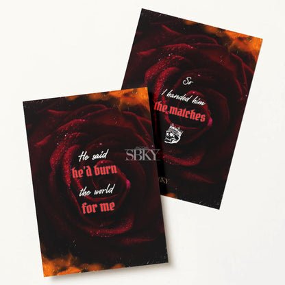 "He said..." Card