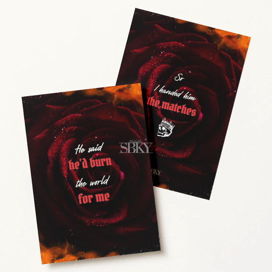 "He said..." Card