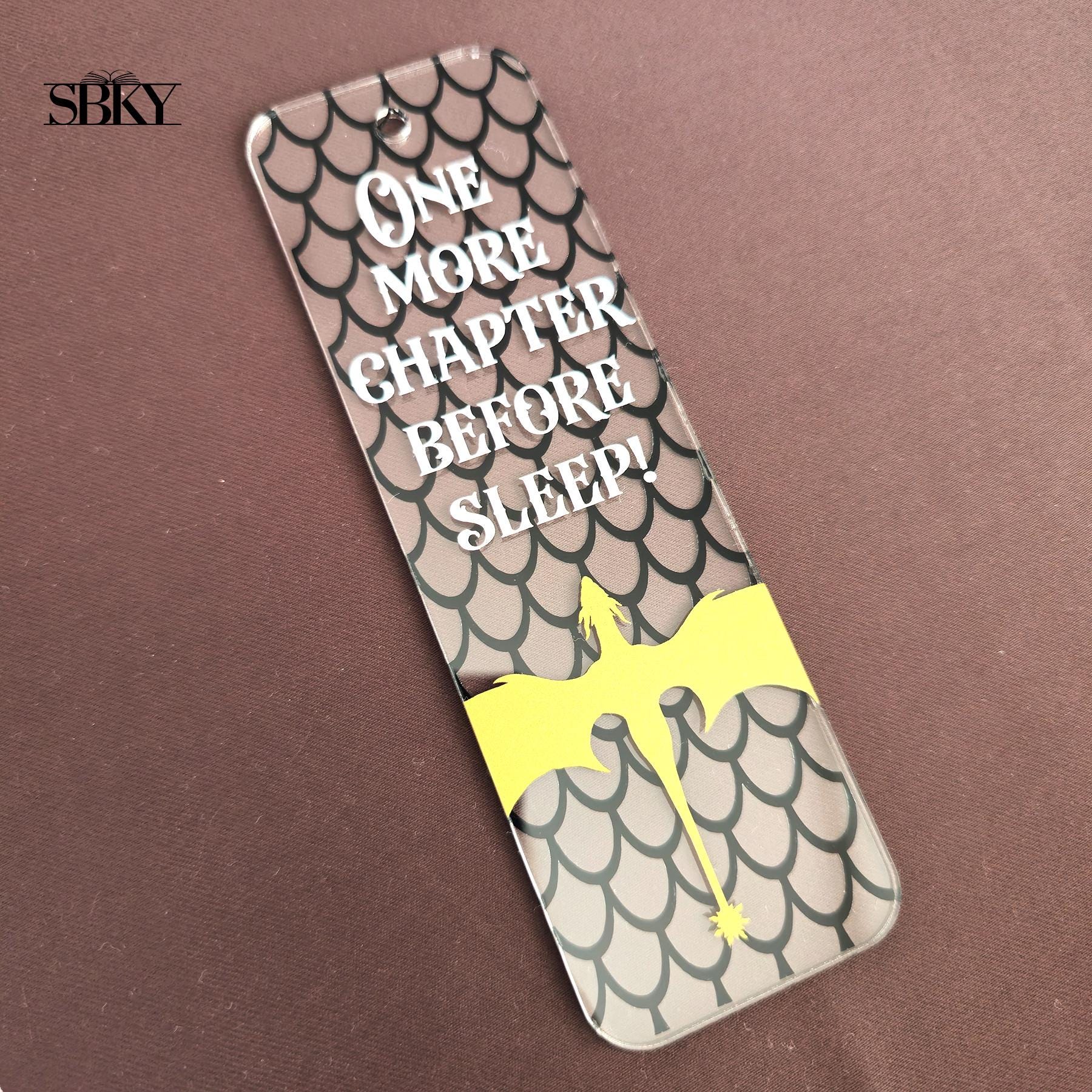 "One More Chapter Before Sleep" Bookmark