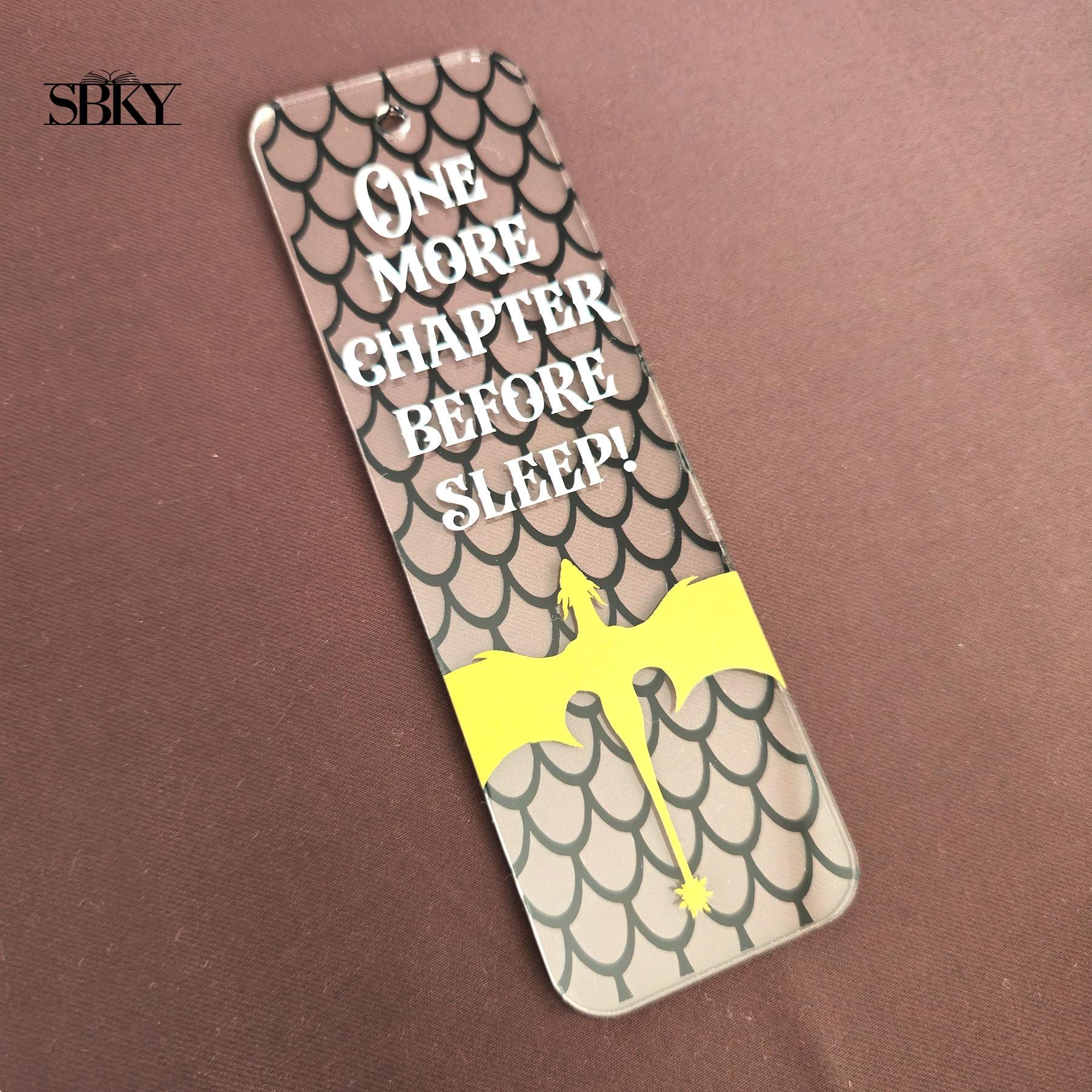 "One More Chapter Before Sleep" Bookmark