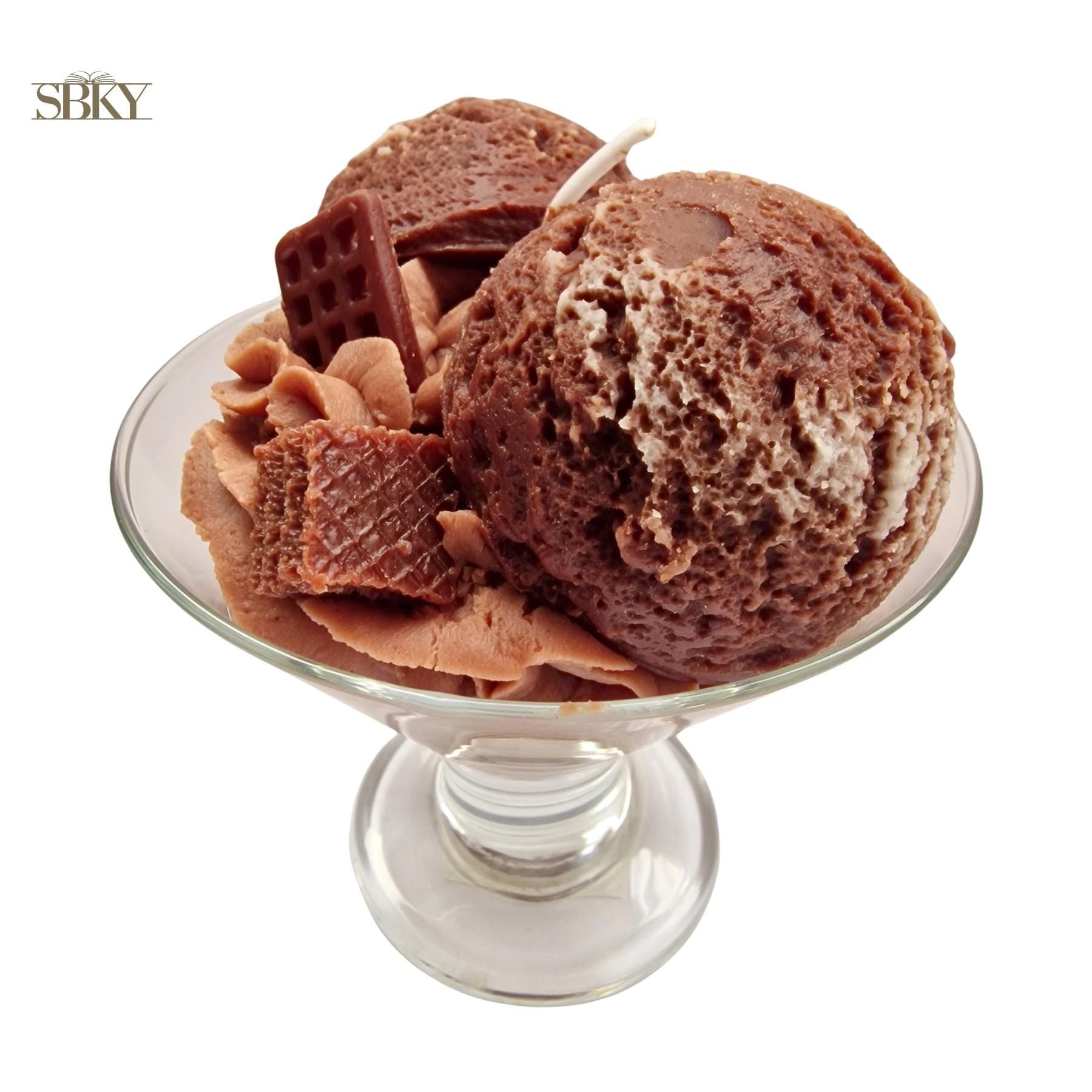 "Chocolate Dessert" Handmade Candle