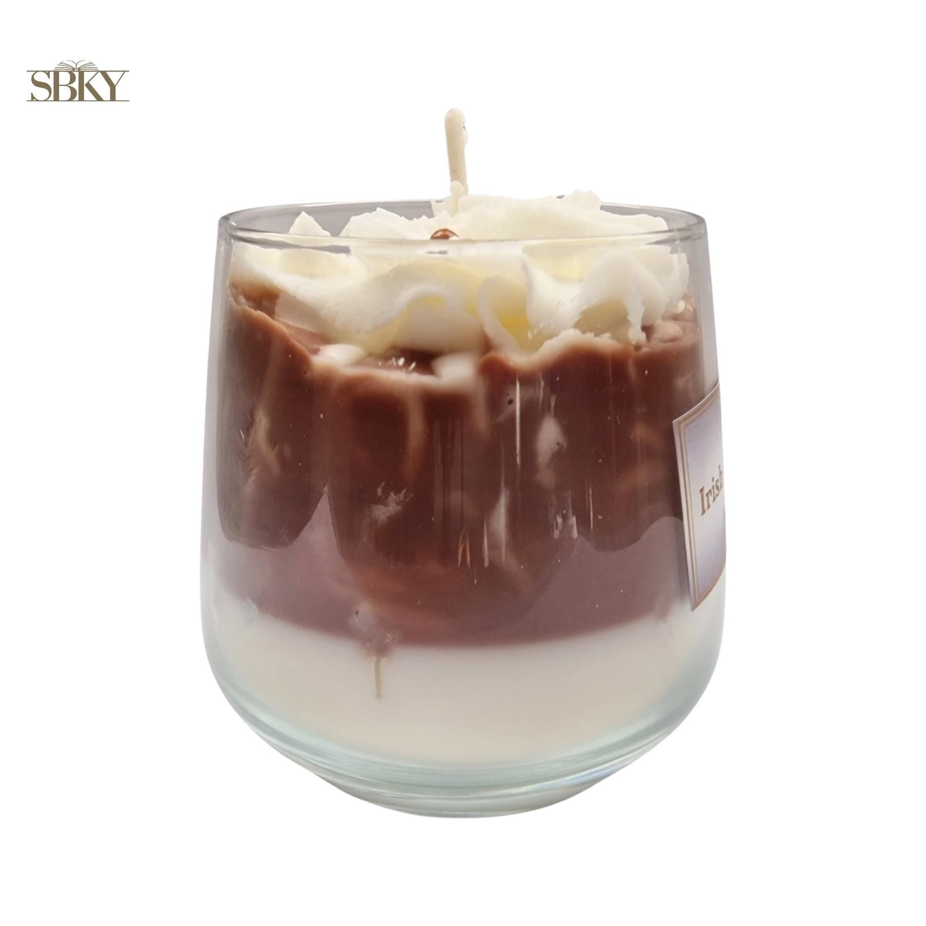 "Irish Coffee Candle" Handmade Candle