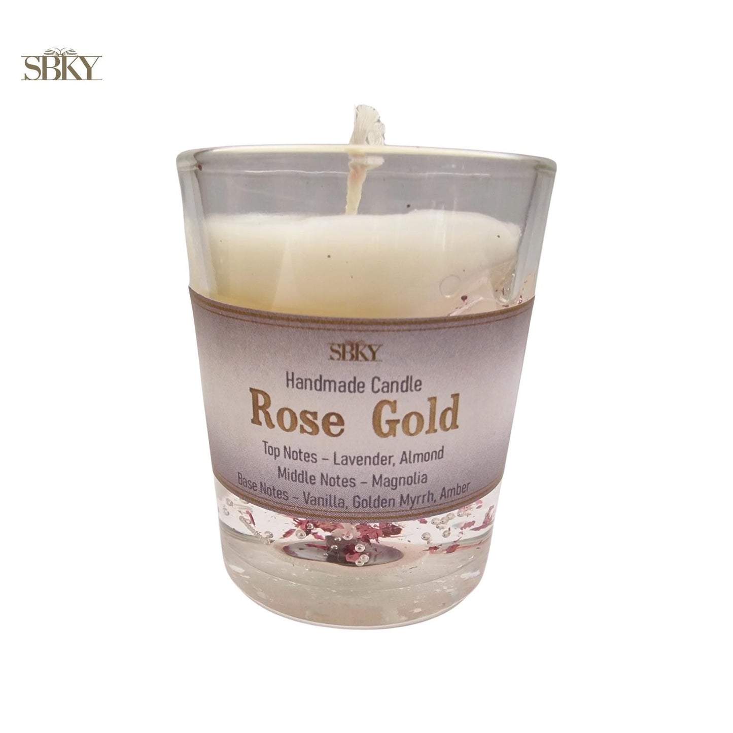 "Rose Gold" Handmade Candle