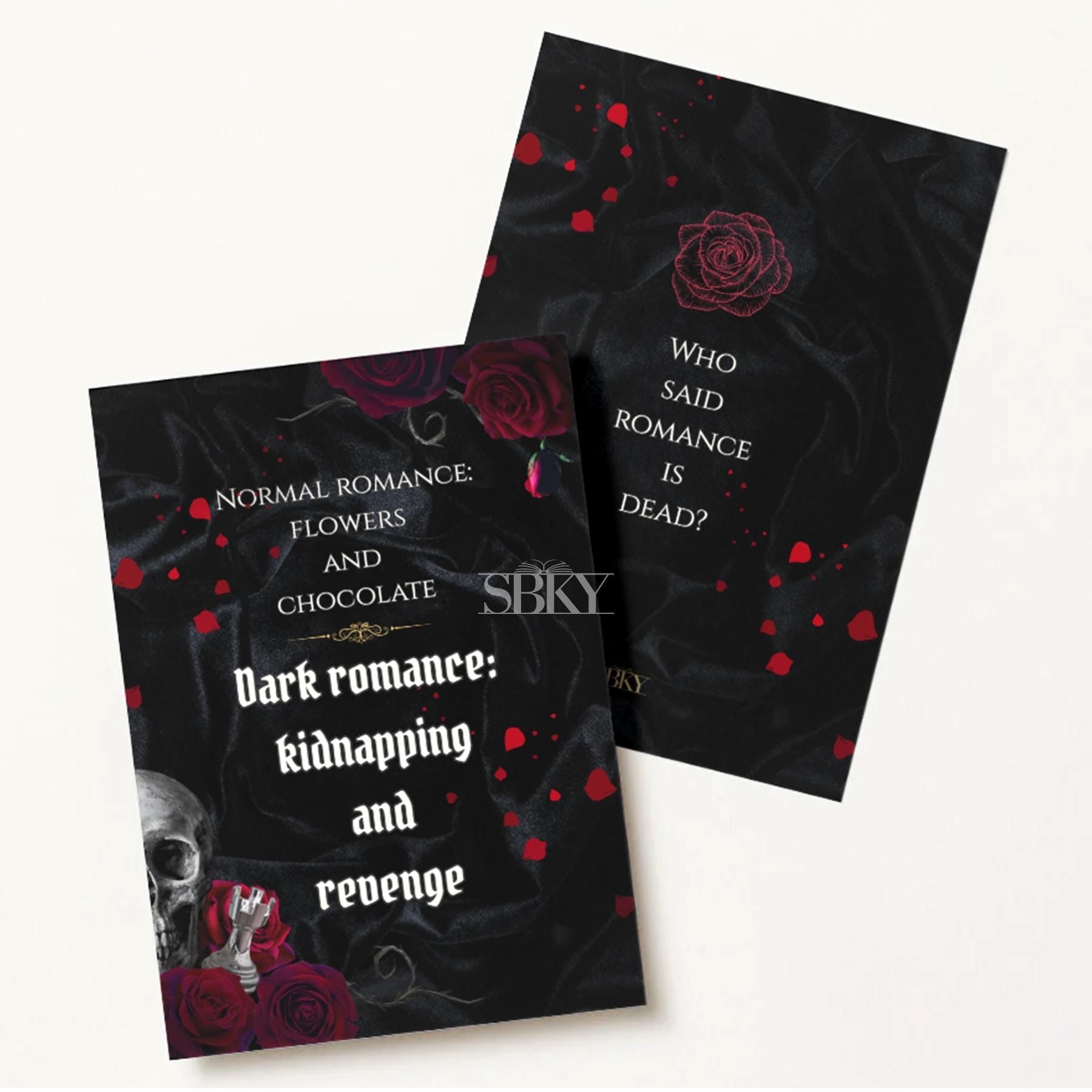 “Who said romance is dead?” Card