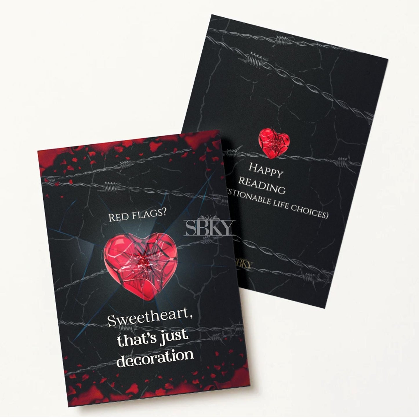 "RED FLAGS?" Card