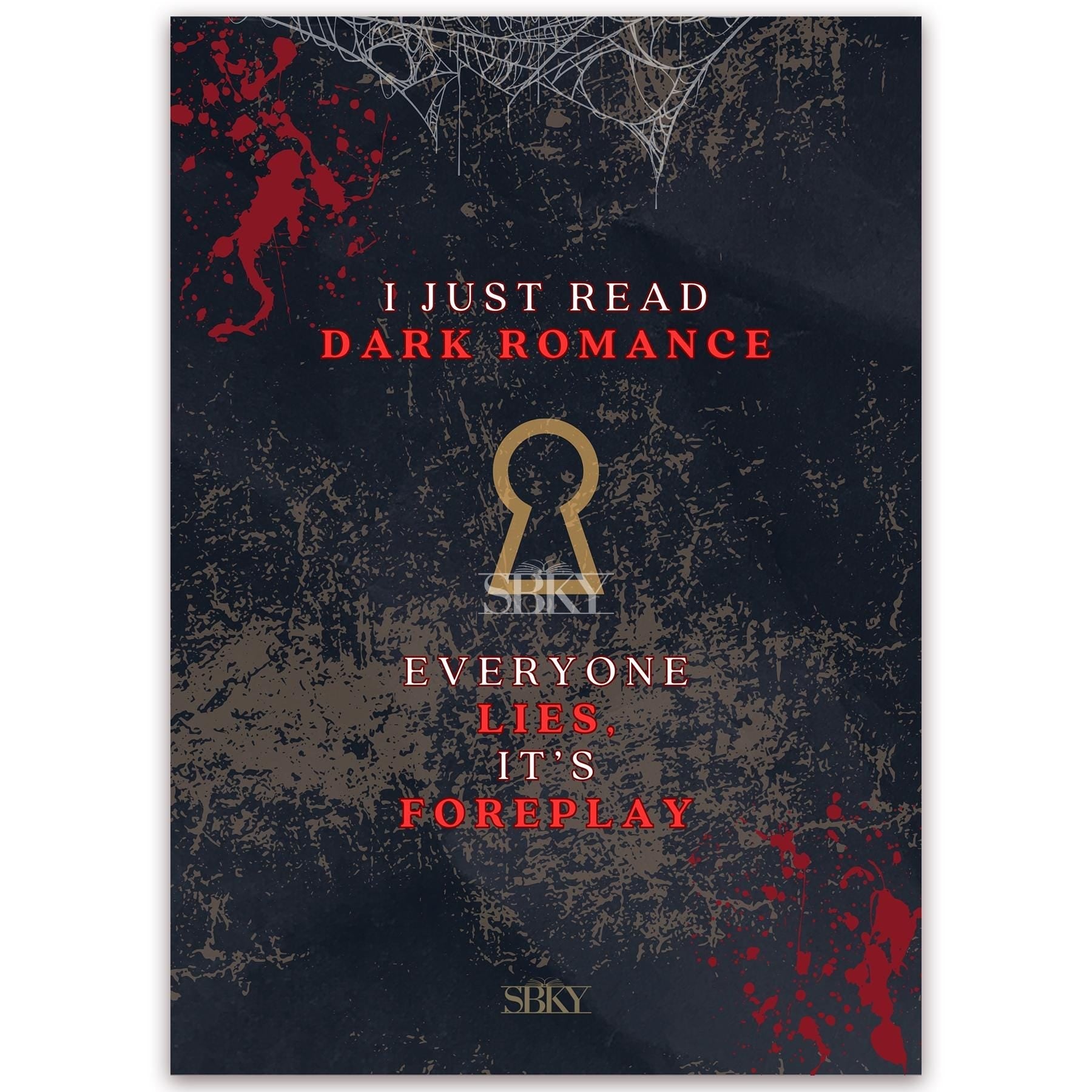 “Trust issues? Nah..." Card